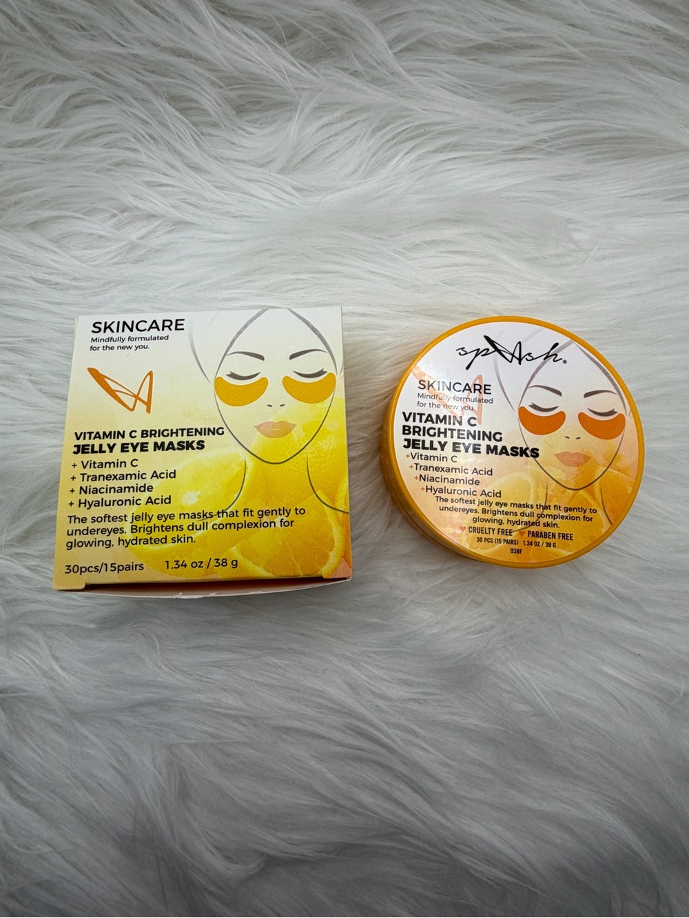 FREE✨Vitamin C Brightening Jelly Eye Masks